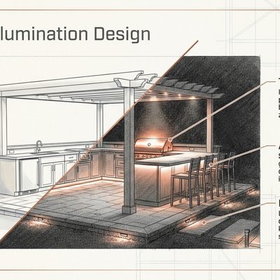 Layered Illumination: Task, Ambient, and Landscape Lighting in Cedar Park
